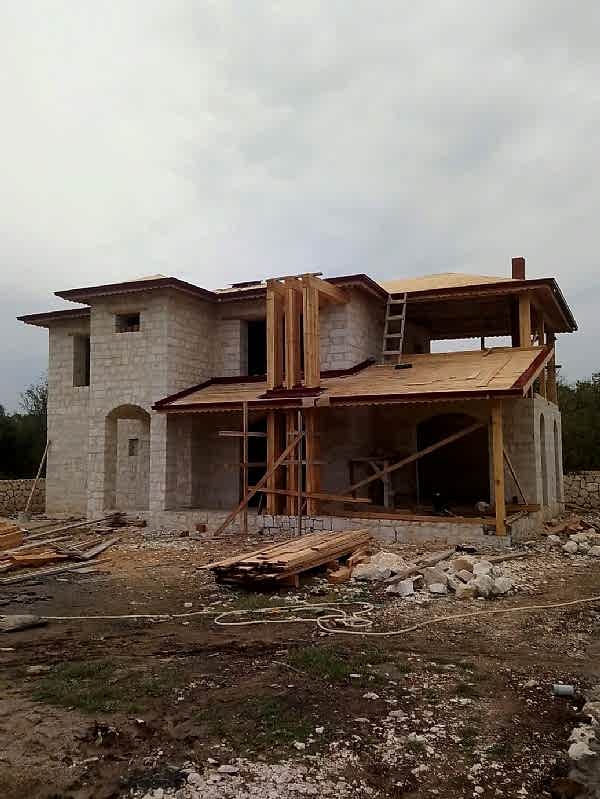 Gölköy Taş Villaları Yapım Aşaması