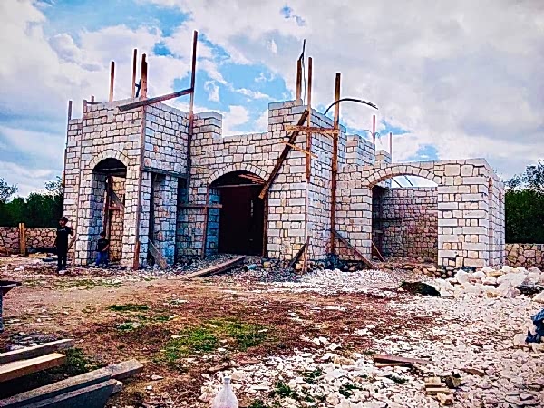 Gölköy Taş Villaları Yapım Aşaması